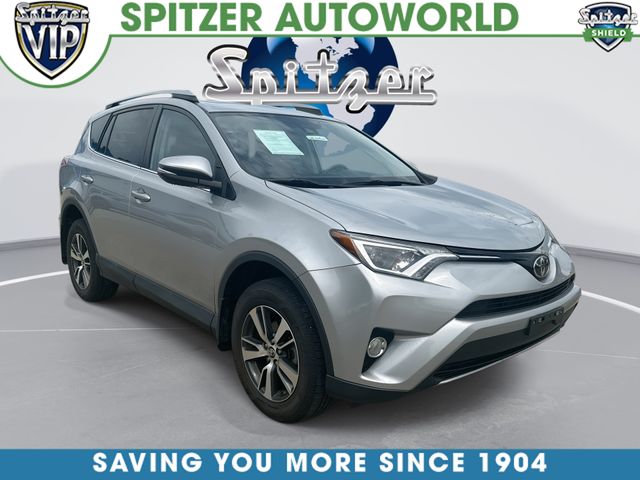 Silver Sky Metallic 2018 Toyota RAV4 SUV / Crossover All-Wheel Drive 6-Speed Automatic