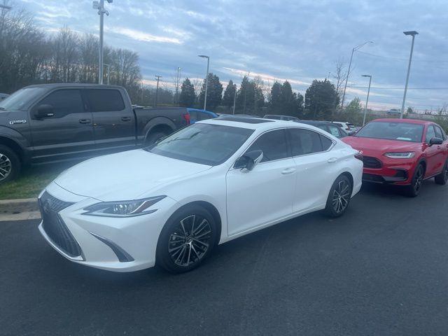White Pearl 2024 Lexus ES 350 FWD Sedan Front-Wheel Drive 8-Speed Automatic