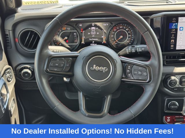 2024 Jeep Wrangler Rubicon Silver at Bayway Cadillac of The Woodlands