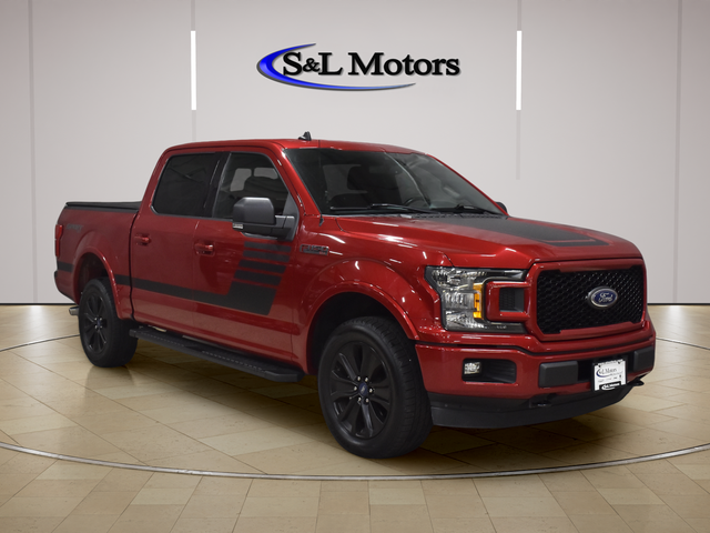 Rapid Red Metallic Tinted Clearcoat 2020 Ford F-150 Pickup Truck Four-Wheel Drive Automatic