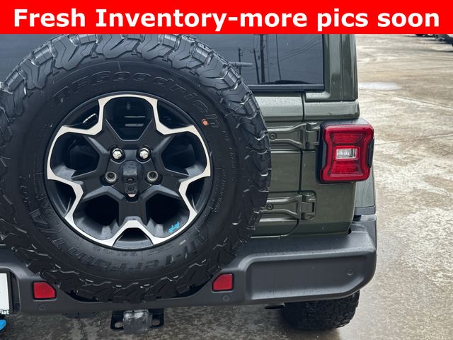 2023 Jeep Wrangler Rubicon 4xe Green at North Houston Mitsubishi