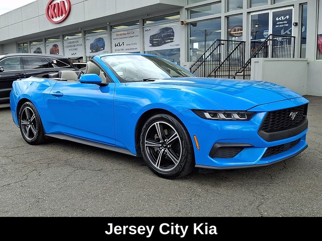 Grabber Blue Metallic 2024 Ford Mustang Convertible Rear-Wheel Drive Automatic