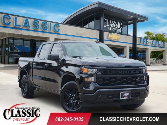 Black 2025 Chevrolet Silverado 1500 Pickup Truck Four-Wheel Drive 8-Speed Automatic