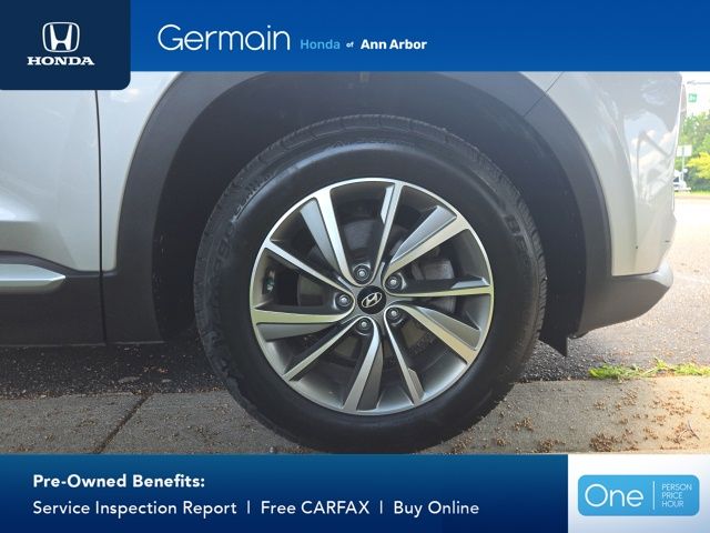 Used 2020 Shimmering Silver Pearl Hyundai SEL image 10