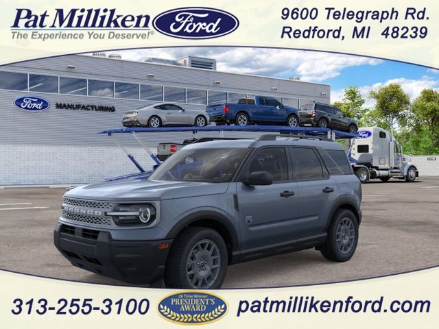 Blue (Azure Gray Metallic Tri-Coat) 2026 Ford Bronco Sport SUV / Crossover All-Wheel Drive 8-Speed Automatic