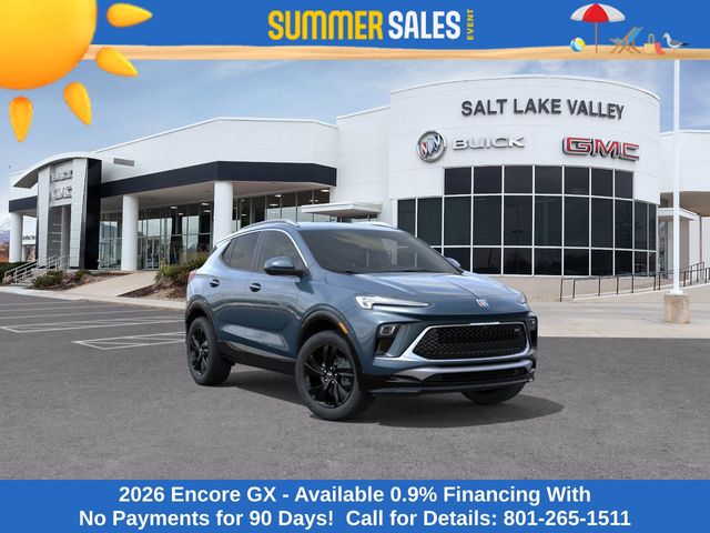 Ocean Blue Metallic 2026 Buick Encore GX SUV / Crossover All-Wheel Drive 9-Speed Automatic