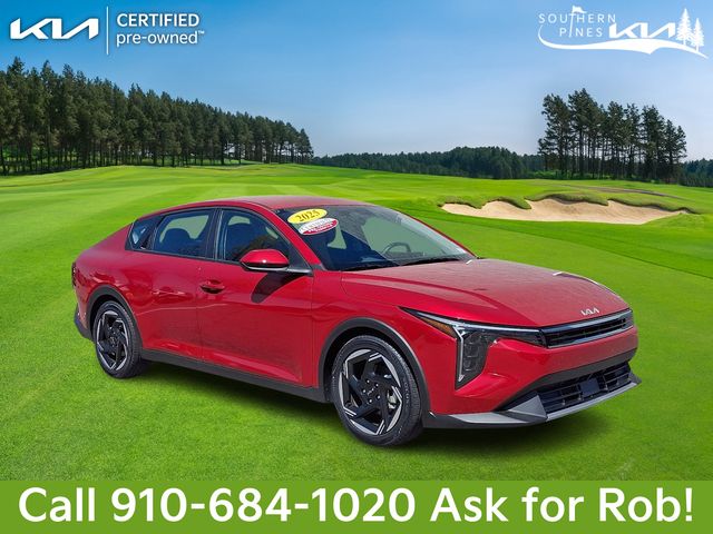 Currant Red 2025 Kia K4 EX FWD Sedan Front-Wheel Drive Continuously Variable Transmission