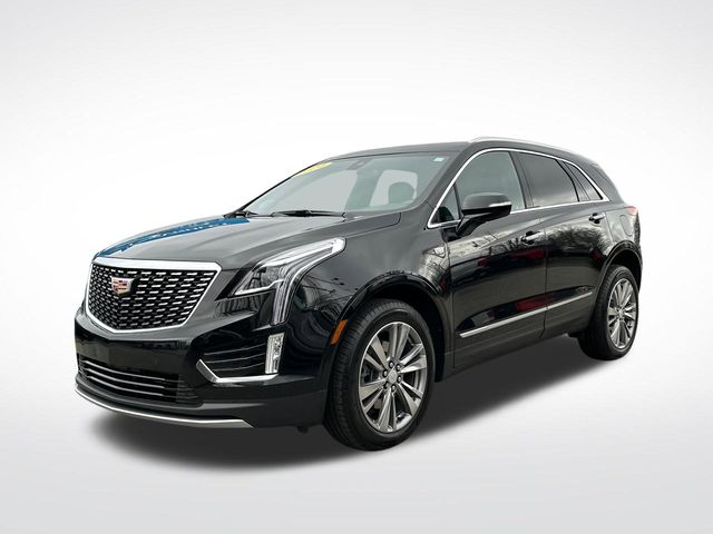 Stellar Black Metallic 2024 Cadillac XT5 Premium Luxury AWD SUV / Crossover Four-Wheel Drive 9-Speed Automatic