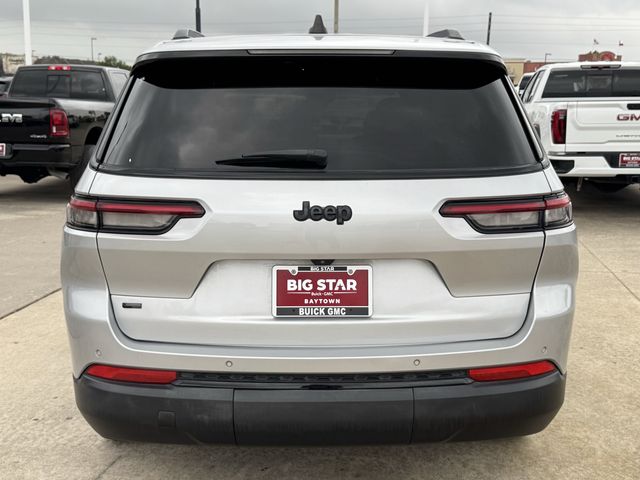 2021 Jeep Grand Cherokee L Altitude Silver at Victoria Chrysler Dodge Jeep Ram