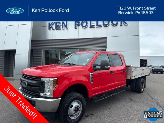 Race Red 2019 Ford F-350 Super Duty Chassis Pickup Truck Four-Wheel Drive 6-Speed Automatic