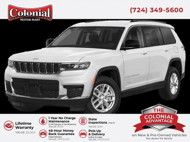 Bright White Clearcoat 2023 Jeep Grand Cherokee L SUV / Crossover Four-Wheel Drive 8-Speed Automatic