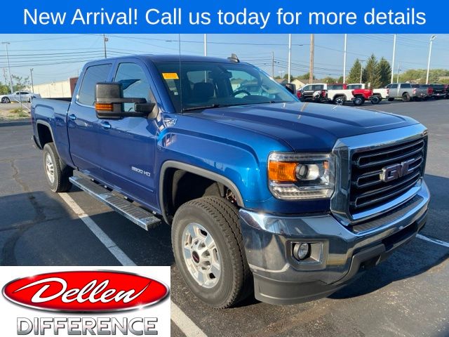 Stone Blue Metallic 2016 GMC Sierra 2500HD Pickup Truck Four-Wheel Drive 6-Speed Automatic Overdrive