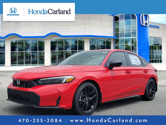 Rallye Red 2026 Honda Civic Hatchback Hatchback Front-Wheel Drive Continuously Variable Transmission