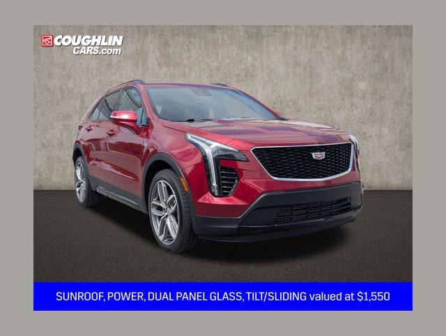 Radiant Red Tintcoat 2023 Cadillac XT4 Sport AWD SUV / Crossover Four-Wheel Drive 9-Speed Automatic