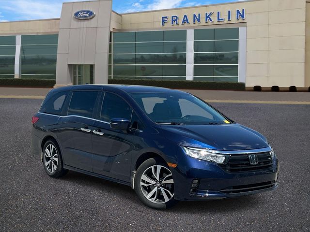 Black (Obsidian Blue) 2023 Honda Odyssey Touring FWD Minivan Front-Wheel Drive Automatic