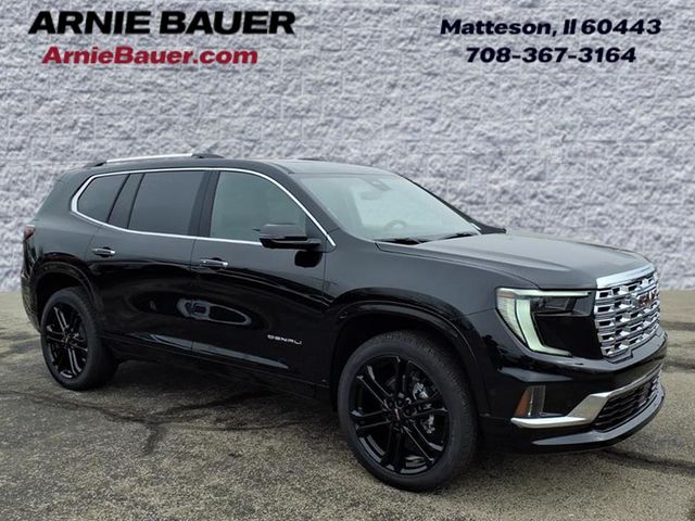 Black (Ebony Twilight Metallic) 2026 GMC Acadia Denali AWD SUV / Crossover Four-Wheel Drive 8-Speed Automatic