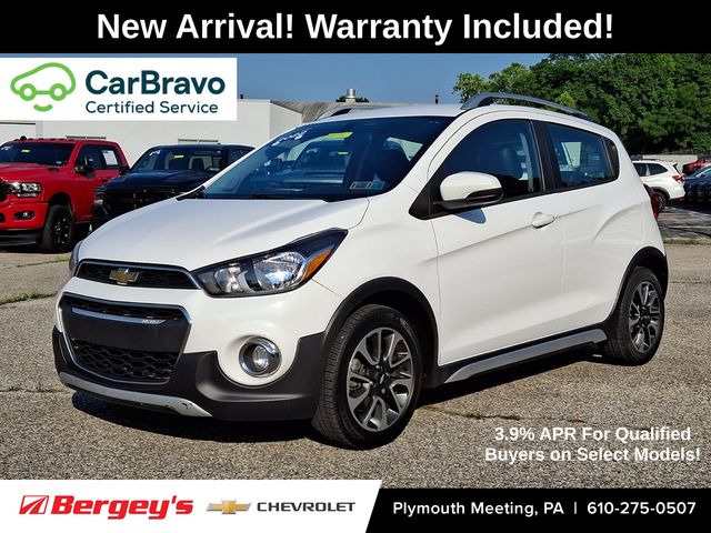 Summit White 2022 Chevrolet Spark Hatchback Front-Wheel Drive Continuously Variable Transmission