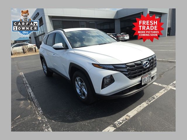 Serenity White Pearl 2023 Hyundai Tucson SEL AWD SUV / Crossover All-Wheel Drive 8-Speed Automatic