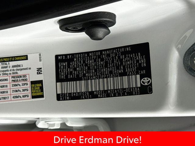 Used 2023 Toyota Corolla Sedan