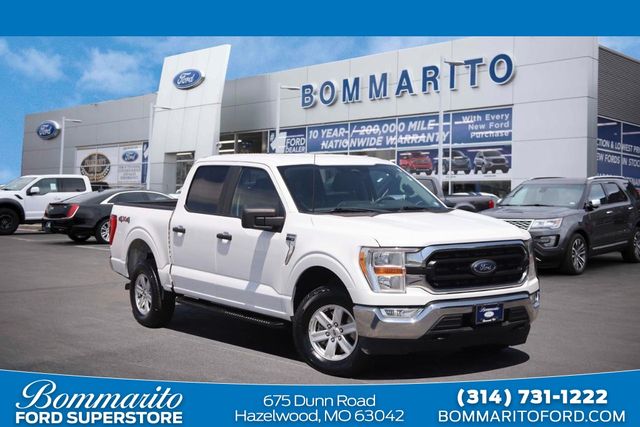 Oxford White 2022 Ford F-150 Pickup Truck Four-Wheel Drive Automatic