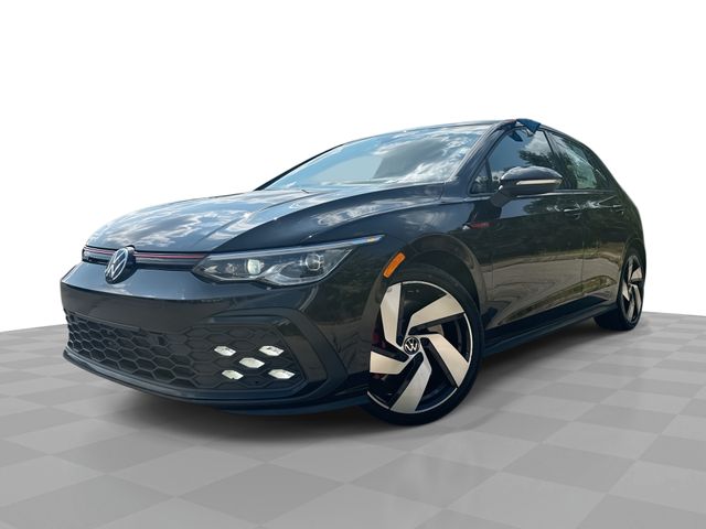 Deep Black Pearl 2024 Volkswagen Golf GTI Hatchback Front-Wheel Drive 7-Speed Dual Clutch