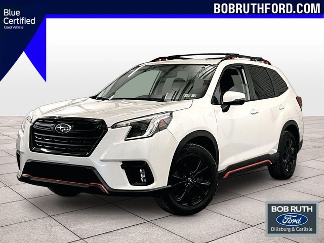 2022 Subaru Forester Sport White at South Hills Kia