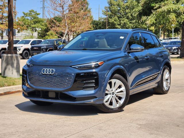Blue Metallic 2025 Audi Q6 e-tron SUV / Crossover Rear-Wheel Drive Automatic