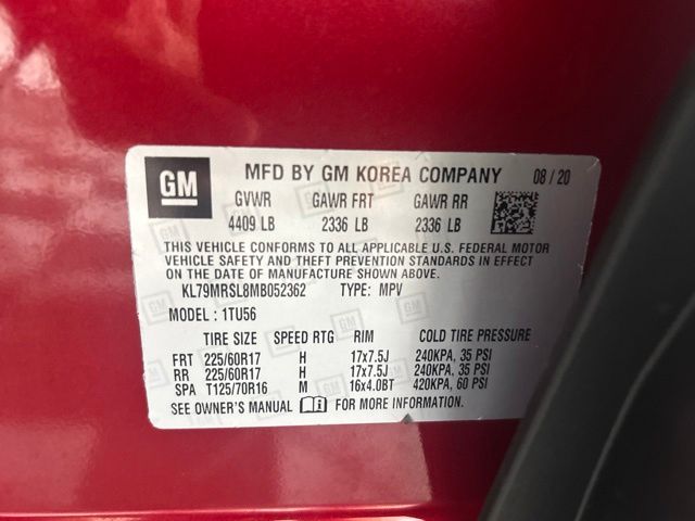 Used 2021 Chevrolet TrailBlazer SUV