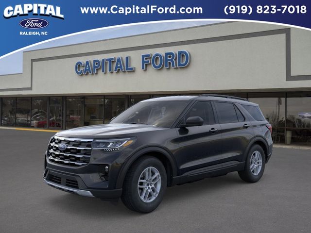 Black Metallic 2026 Ford Explorer Active RWD SUV / Crossover Rear-Wheel Drive Automatic