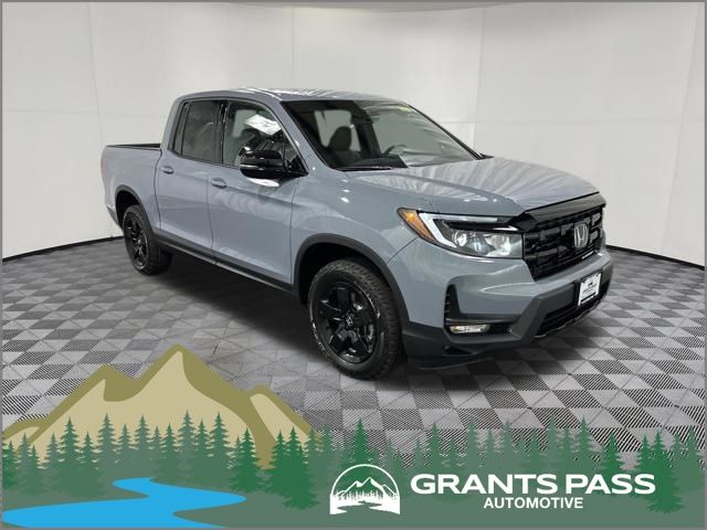 Crystal Black Pearl 2026 Honda Ridgeline Black Edition AWD Pickup Truck All-Wheel Drive 9-Speed Automatic