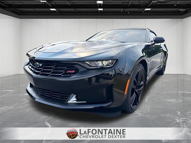 Black 2024 Chevrolet Camaro Convertible Rear-Wheel Drive Automatic
