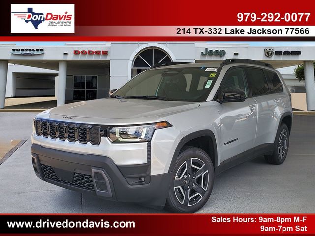 Silver Zynith Clearcoat 2026 Jeep Cherokee SUV / Crossover Four-Wheel Drive Continuously Variable Transmission