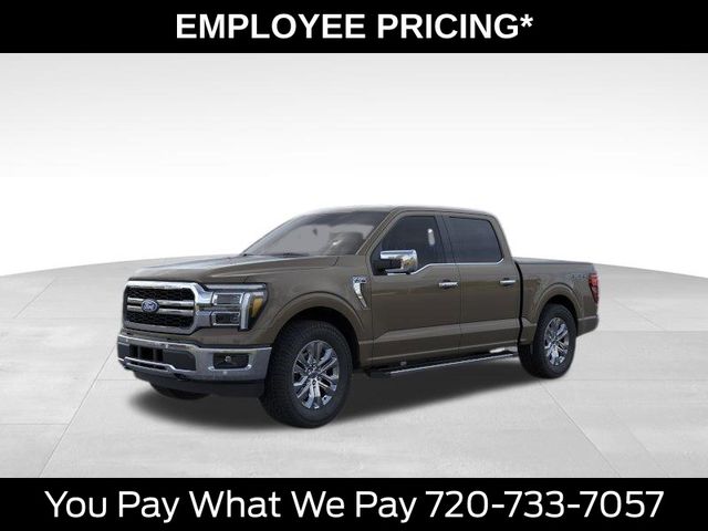 Marsh Gray 2026 Ford F-150 Lariat SuperCrew 4WD Pickup Truck Four-Wheel Drive Automatic