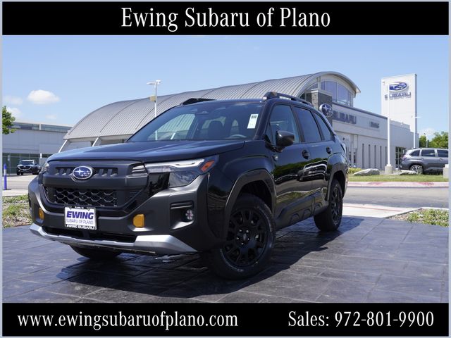 Crystal Black Silica 2026 Subaru Forester Wilderness Crossover AWD SUV / Crossover All-Wheel Drive Continuously Variable Transmission