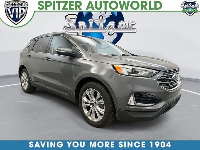 Gray Metallic 2021 Ford Edge SUV / Crossover All-Wheel Drive 8-Speed Automatic