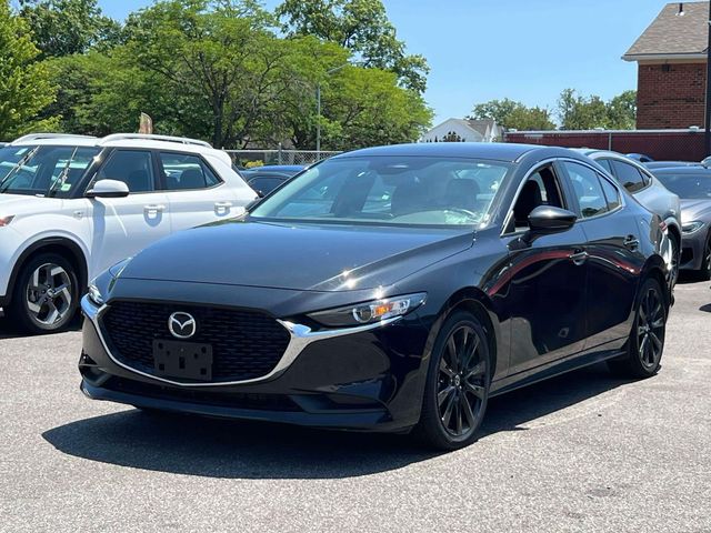 Jet Black Mica 2024 Mazda MAZDA3 Sedan Front-Wheel Drive 6-Speed Automatic