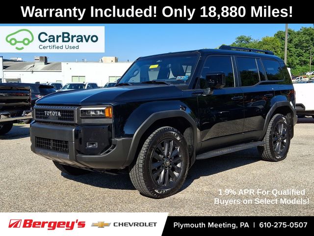 Black 2024 Toyota Land Cruiser SUV / Crossover Four-Wheel Drive 8-Speed Automatic
