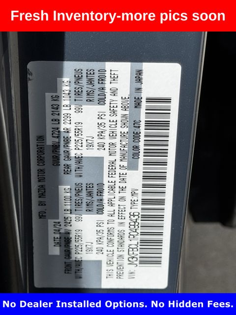 2024 Mazda CX-5 2.5 S Carbon Edition Gray at Parkway Family Mazda