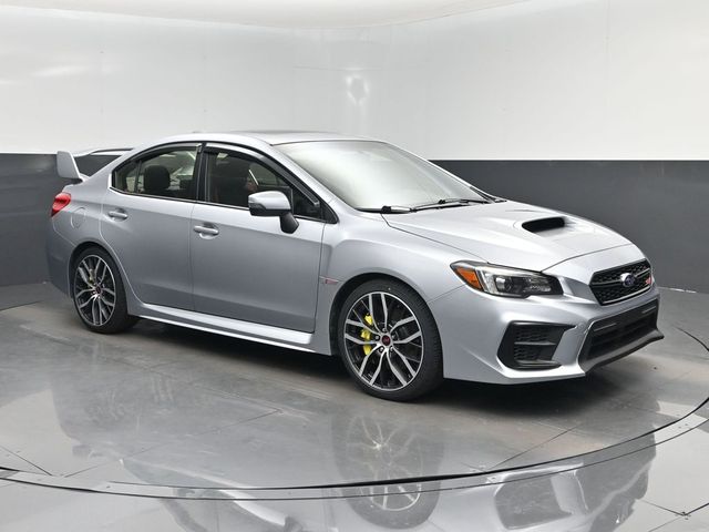 Ice Silver Metallic 2021 Subaru WRX STI Sedan All-Wheel Drive 6-Speed Manual