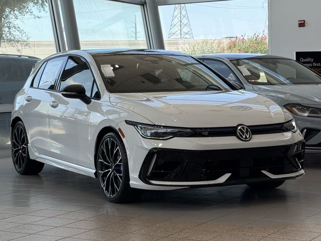 Pure White 2026 Volkswagen Golf R Hatchback All-Wheel Drive 7-Speed Dual Clutch