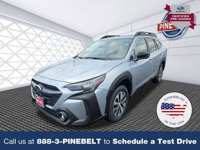 Ice Silver Metallic 2025 Subaru Outback Premium AWD SUV / Crossover All-Wheel Drive Continuously Variable Transmission