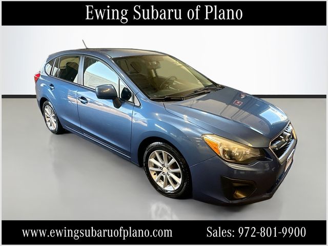 WR Blue Pearl 2014 Subaru Impreza Hatchback All-Wheel Drive Continuously Variable Transmission