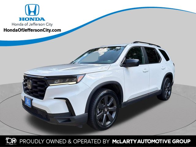 Platinum White Pearl 2025 Honda Pilot SUV / Crossover All-Wheel Drive Automatic