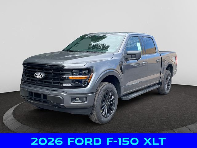 Gray Metallic 2026 Ford F-150 Pickup Truck Four-Wheel Drive Automatic