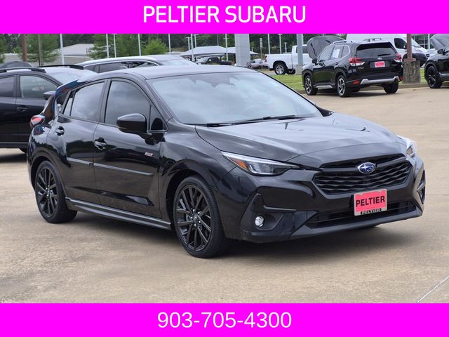 Crystal Black Silica 2024 Subaru Impreza RS AWD Wagon All-Wheel Drive Continuously Variable Transmission