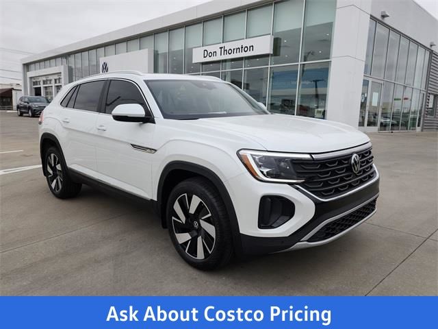 Opal White Pearl 2026 Volkswagen Atlas Cross Sport SUV / Crossover All-Wheel Drive 8-Speed Automatic