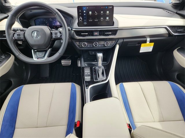 2026 Acura ADX A-Spec Advance Package - Platinum White Pearl exterior view 17