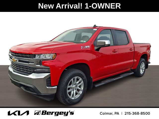 Red Hot 2019 Chevrolet Silverado 1500 Pickup Truck Four-Wheel Drive 8-Speed Automatic