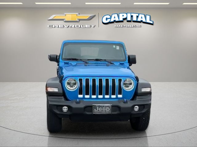 Used 2022 Blue Jeep Unlimited Sport S image 8