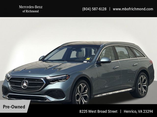 Verde Silver Metallic 2025 Mercedes-Benz E-Class All-Terrain Wagon All-Wheel Drive 9-Speed Automatic